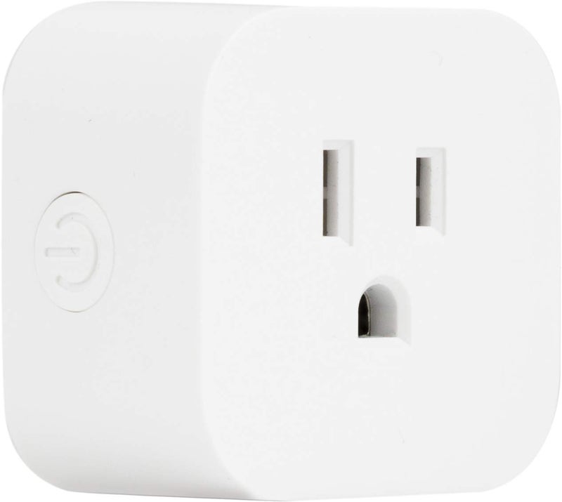Enbrighten, White, Wi-Fi Smart Light Switch, Indoor Micro Plug-In, 1-Grounded Outlet, No Hub Required, 51511 - Image 5
